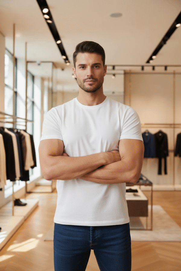 Essential Cotton T-Shirt White