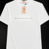 GQQUAL Cotton Printed T-Shirt White
