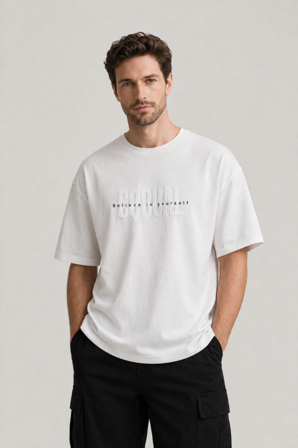 ChatGPT Image Jul 8, 2026, 07_10_00 AM GQQUAL Cotton Printed T-Shirt White