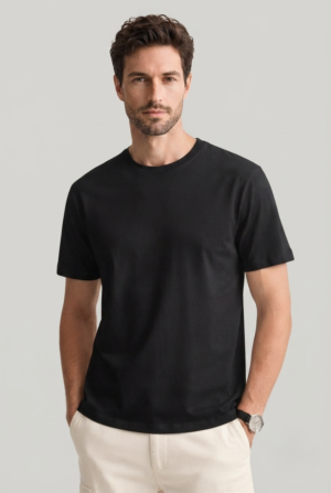 Gemini_Generated_Image_ee24xiee24xiee24 Essential Cotton T-Shirt Black