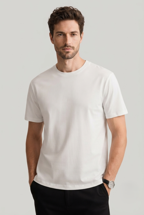 Gemini_Generated_Image_fx0ncjfx0ncjfx0n Essential Cotton T-Shirt White