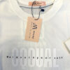 GQQUAL Cotton Printed T-Shirt White