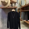 Women’s High-Neck Knit Sweater – Essential Classic Black