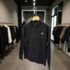 Women’s Zip-Up Knit Jacket – Minimal Style Black