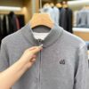 WhatsApp Image 2025-10-19 at 2.51.30 AM (2) Women’s Zip-Up Knit Jacket – Minimal Style Gray